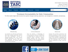 Tablet Screenshot of nationaltasc.org